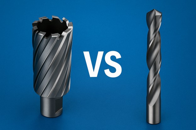 Difference Between Annular Cutter and Twist Drill in Accuracy and Drilling Performance