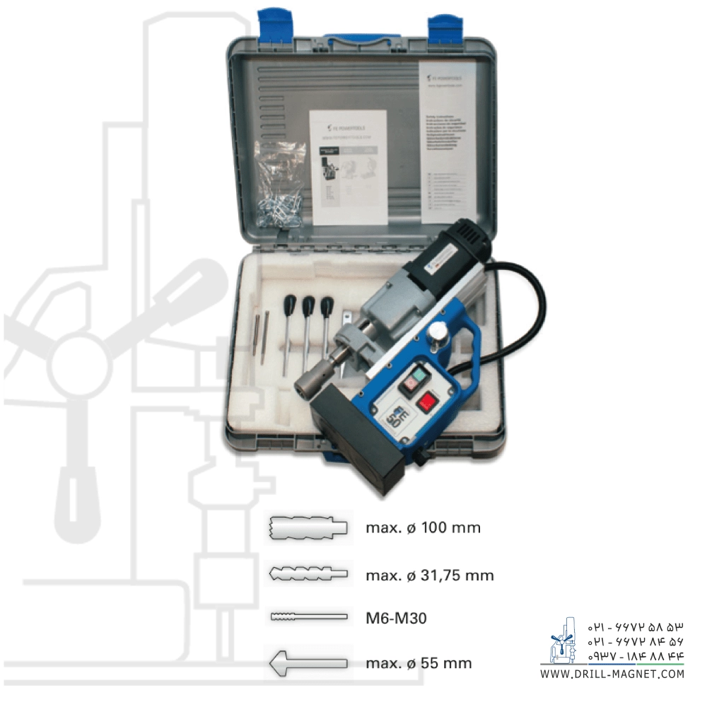 قیمت دریل مگنتی اف ای آلمان مدل FE100RLD