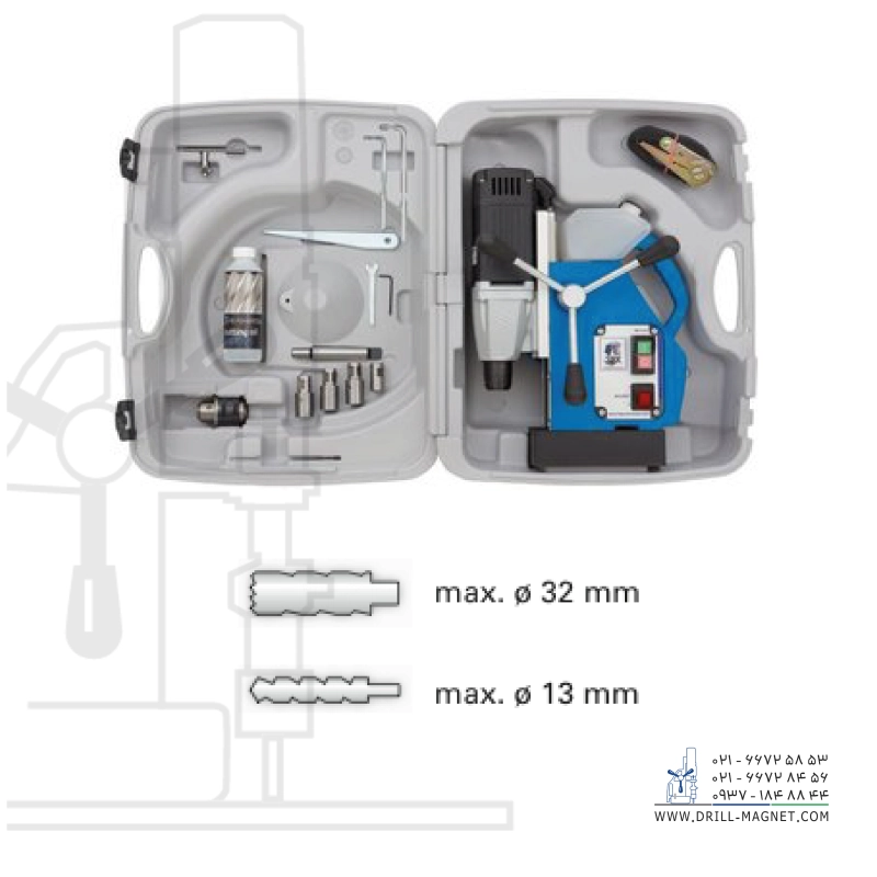 دریل با پایه مگنت مدل FE 32 X - تصویر 2