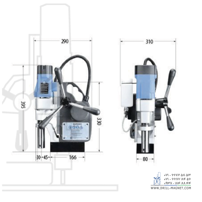 قیمت دریل مگنتی جپسون مدل MAGPRO35