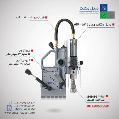 دریل مگنت یوروبور مدل AIR.52.3