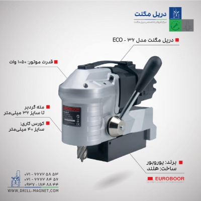 دریل مگنت یوروبور مدل ECO36