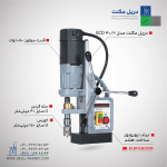 دریل مگنت یوروبور مدل ECO40.2