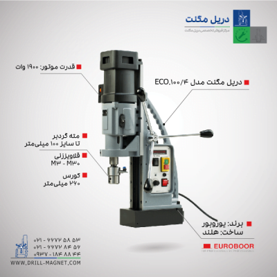 دریل مگنت یوروبور مدل ECO100.4