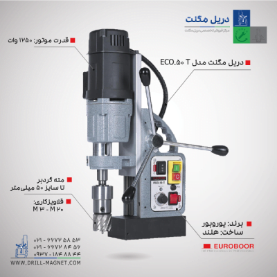 دریل مگنت یوروبور مدل ECO50T