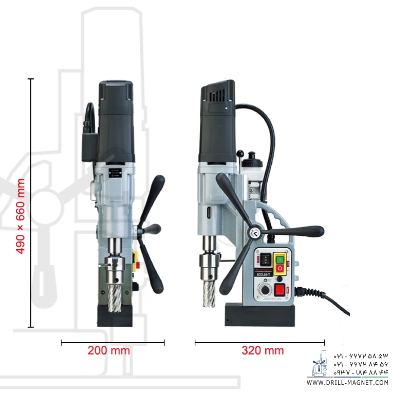 دریل مگنت مدل ECO.55-T - تصویر 2