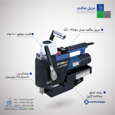 فروش دریل مگنت نیتو مدل LO3550