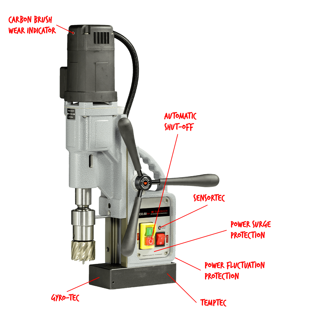 ویژگی‌های دریل مگنت یوروبور EOROBOOR مدل ECO50s